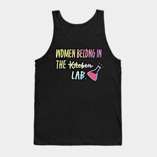 Women Belong In The Lab Tank Top